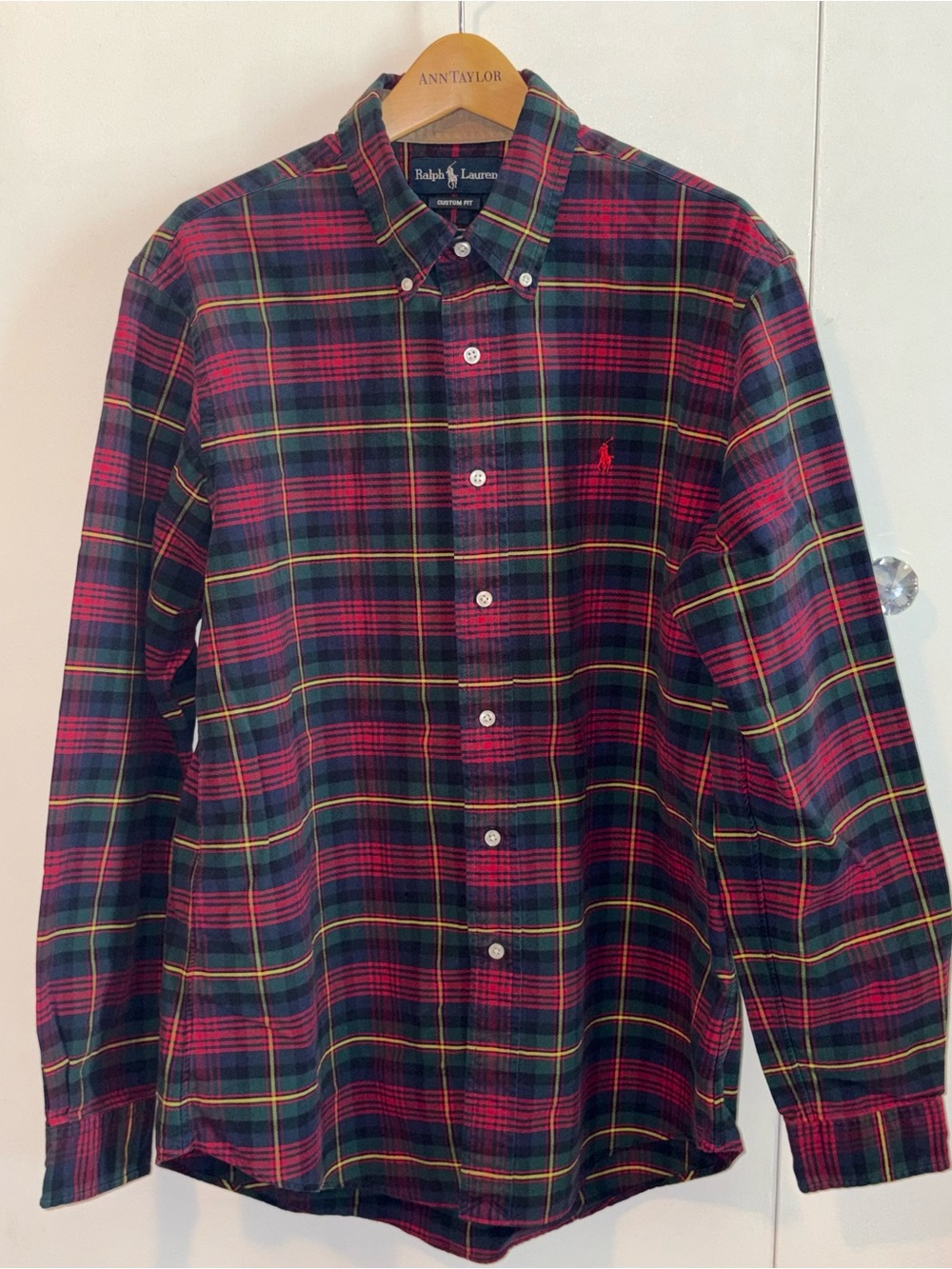 Ralph Lauren vintage Plaid Button-Down Shirt